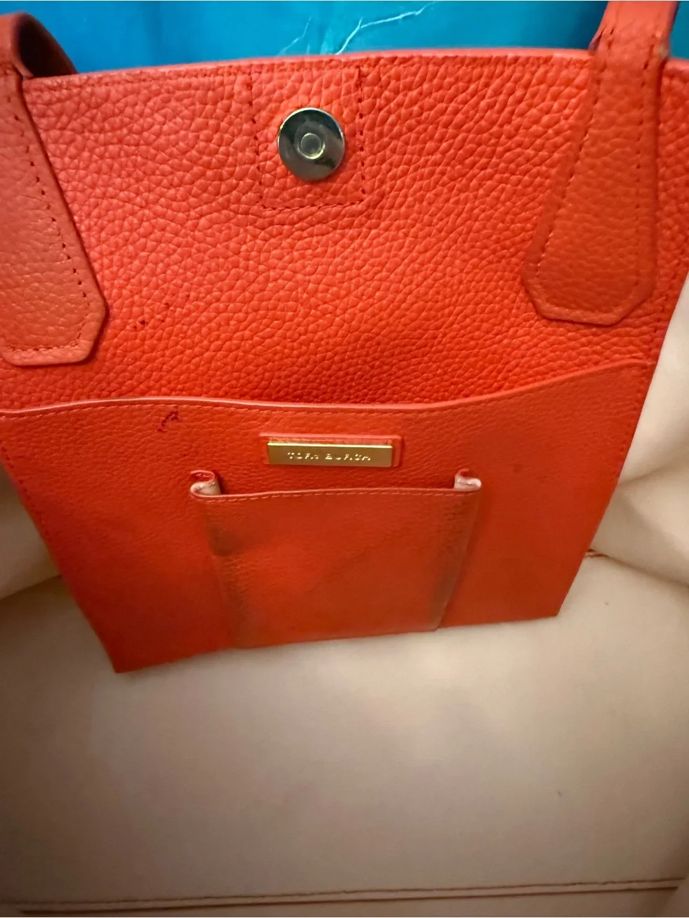 Tory Burch classic pebbled